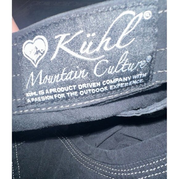 Kuhl Pants Womens 10 Black Splash Roll Up Pants Lightweight Breathable Quick Dry - Picture 9 of 9